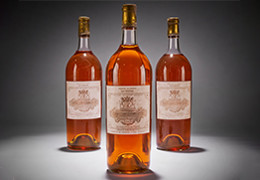 A Collection of Fine Mature Sauternes, 1949–1996 | Fine Wine, Champagne, Vintage Port & Spirits | Wednesday 30 September Image
