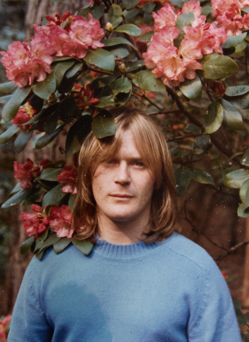 Antony Little With Flowers