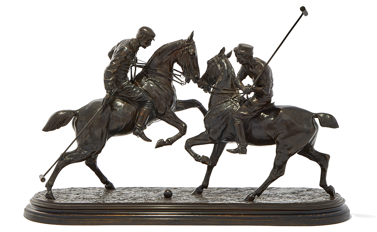 Lot 228 Rare Equestrian Bronze By Isidore Jules Bonheur