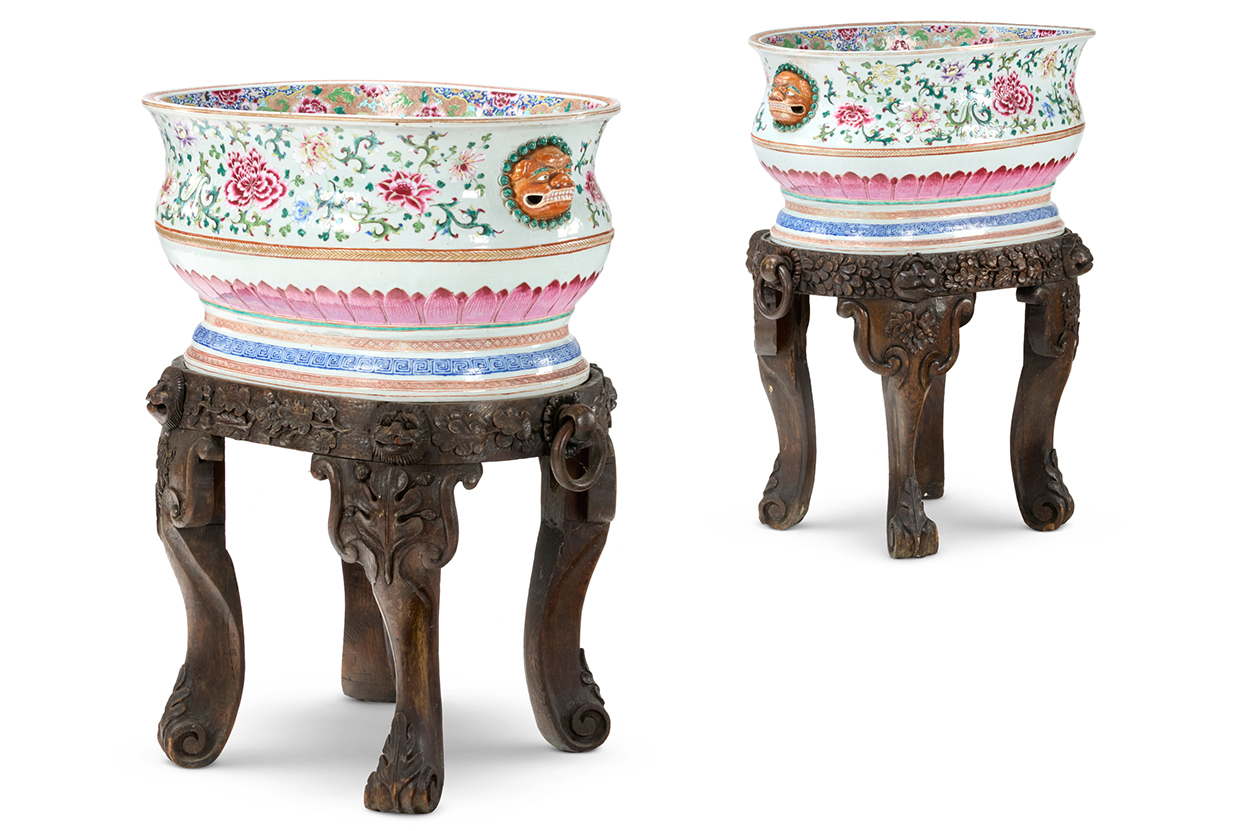 Lot 254 Chinese Wine Cisterns