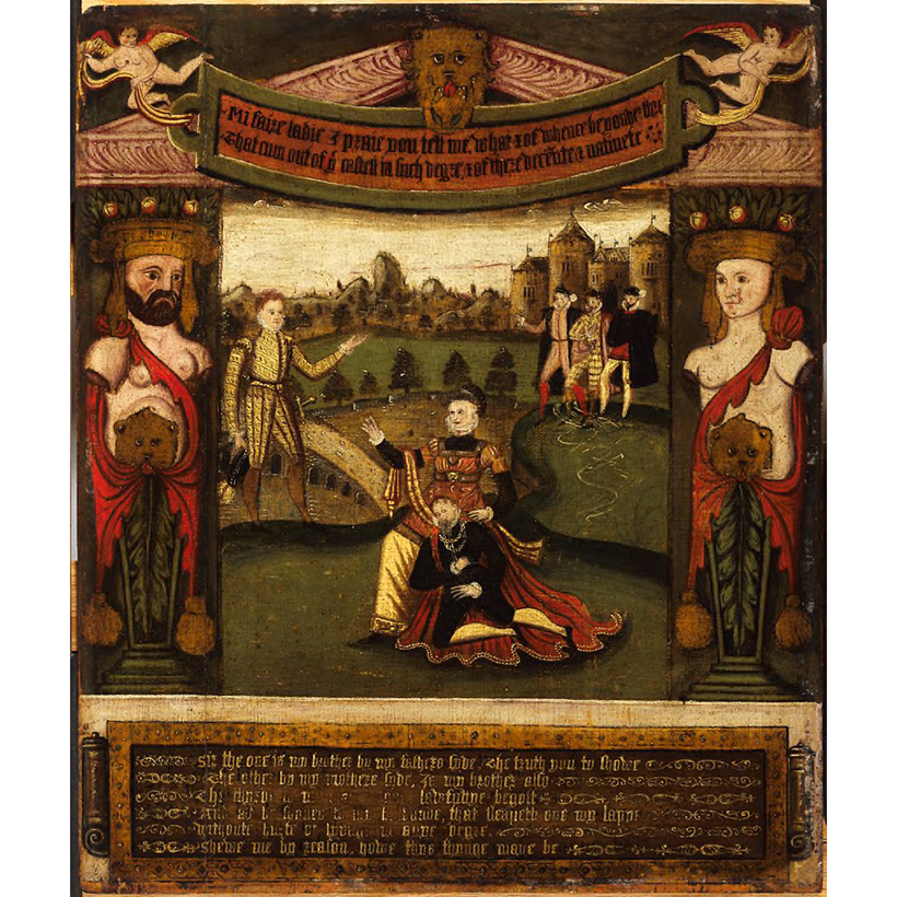 820W Unidentified Artist The Allegorie Of A Faire Ladye 1959.143 Fogg Museum