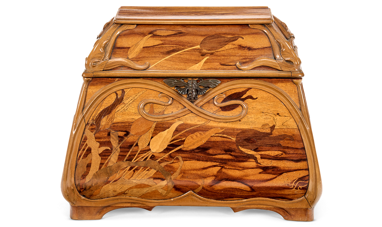 Lot 68 Marquetry Box