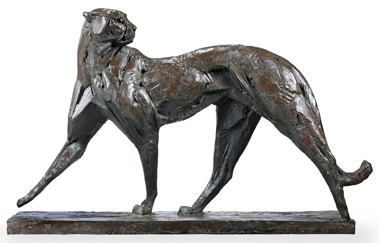Lot 321 Dylan Lewis 'Walking Cheetah'