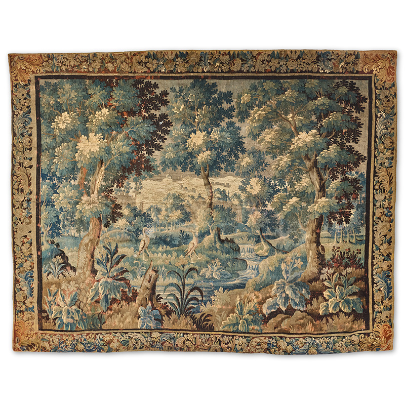 A Flemish verdure tapestry, early 18th century
