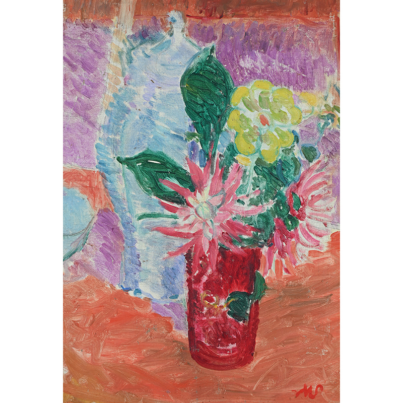λ Sir Matthew Smith (British 1879-1959), Flowers, oil on canvas