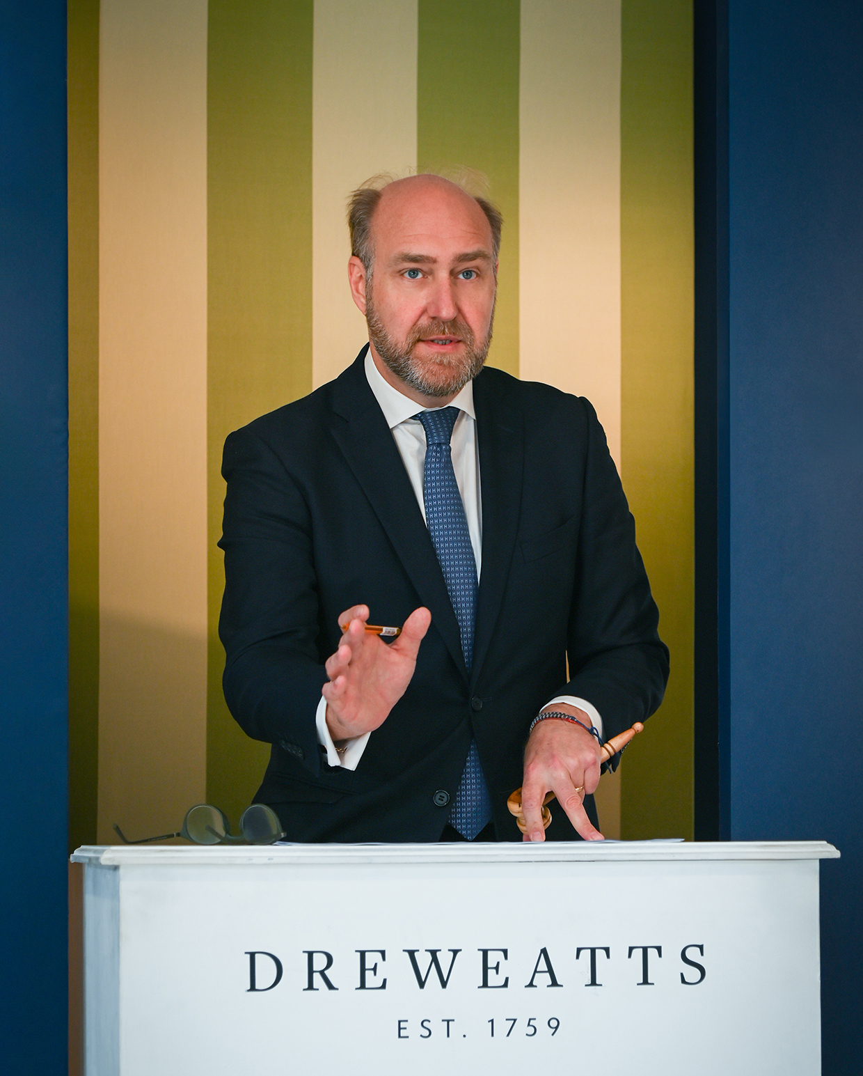 Henry House On Rostrum Portrait