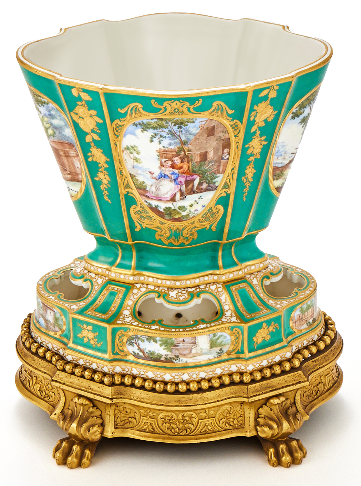 Lot 86 A Rare Sevres Porcelain Vase Hollandois 4