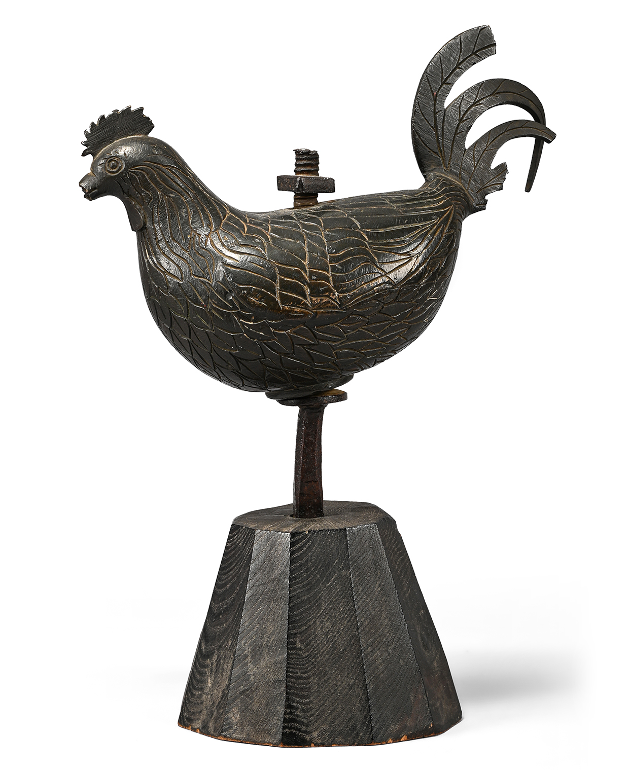 Lot 24 Rare Charles I Monarchist Weathercock