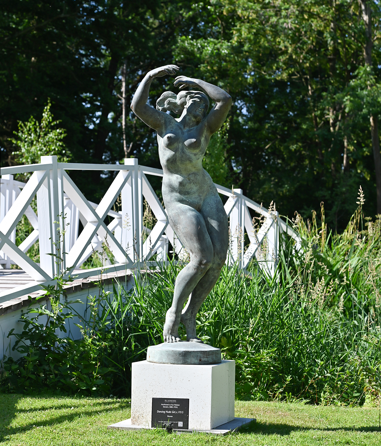 Dancing Nude Girl C.1915, Bronze