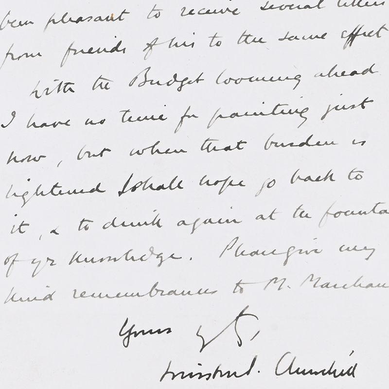 Letters to Paul Maze: From Sir Winston Churchill, Anthony Eden & Clementine Churchill | Modern & Contemporary Art | 21 October 2026