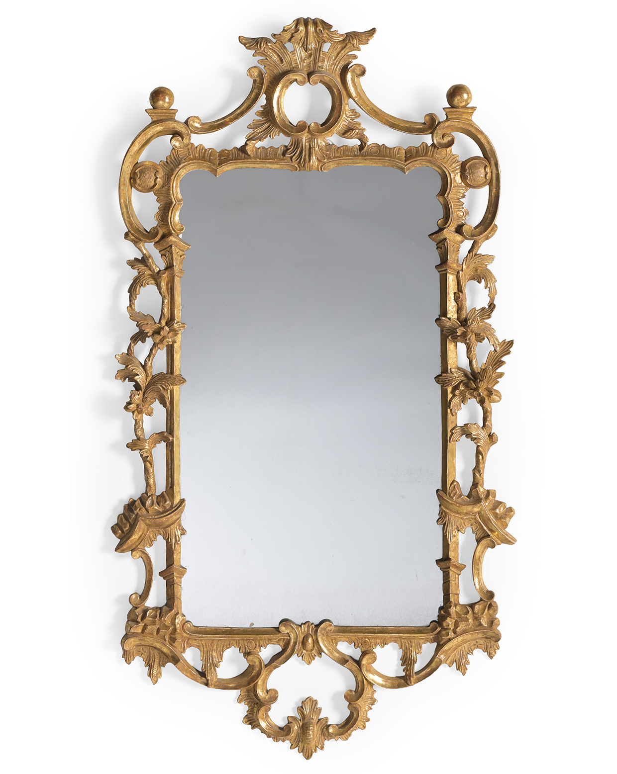 Lot 77 – George III Carved Mirror
