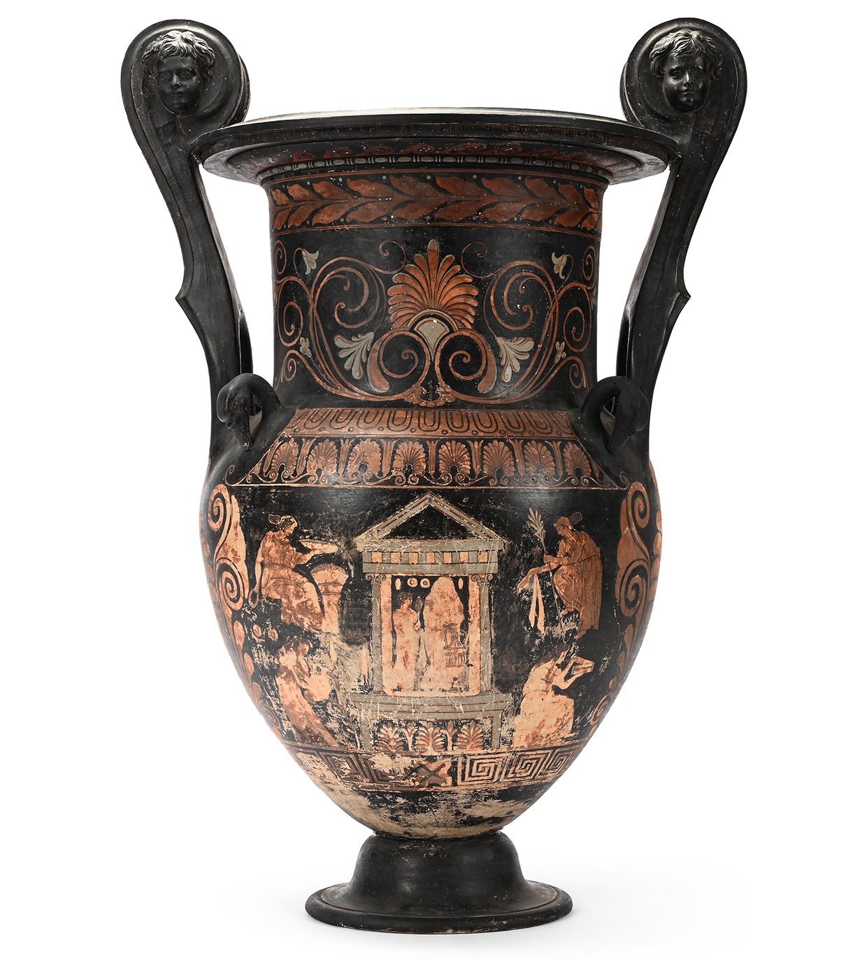Lot 7 Classical Revival Volute Krater Urn